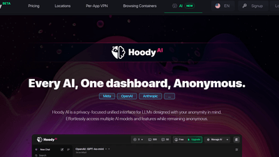 Hoody AI - Unified Dashboard for Privacy Purposes