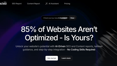 Contacted - Optimize Your Website with AI SEO and Content Reports