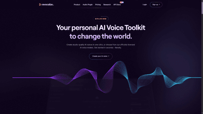 Revocalize AI – Create, Clone, and Protect Unique Voices