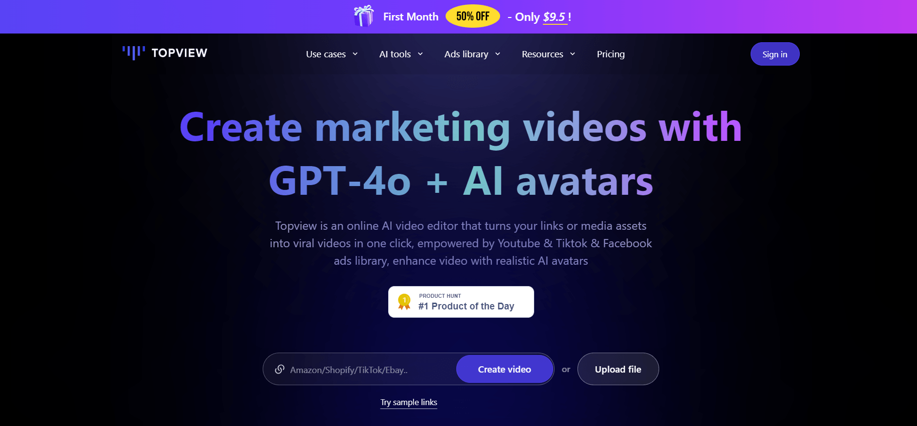 Topview - AI Video Editor for Creating Viral Videos