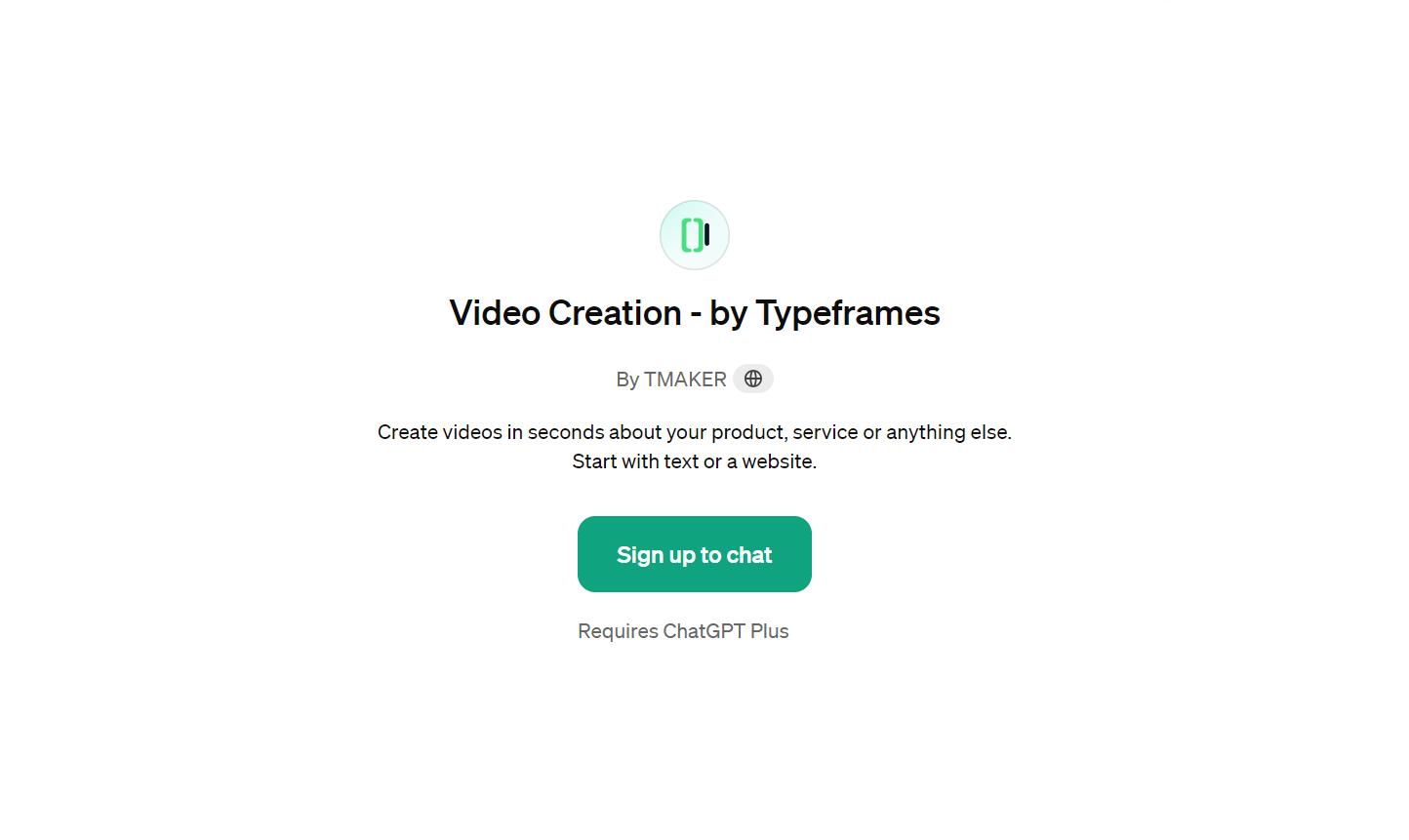 Video Creation - by Typeframes for Convenient Video Creation