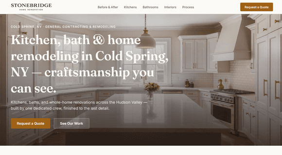 General contractor site