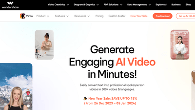Wondershare Virbo - Produce Compelling AI Videos Quickly