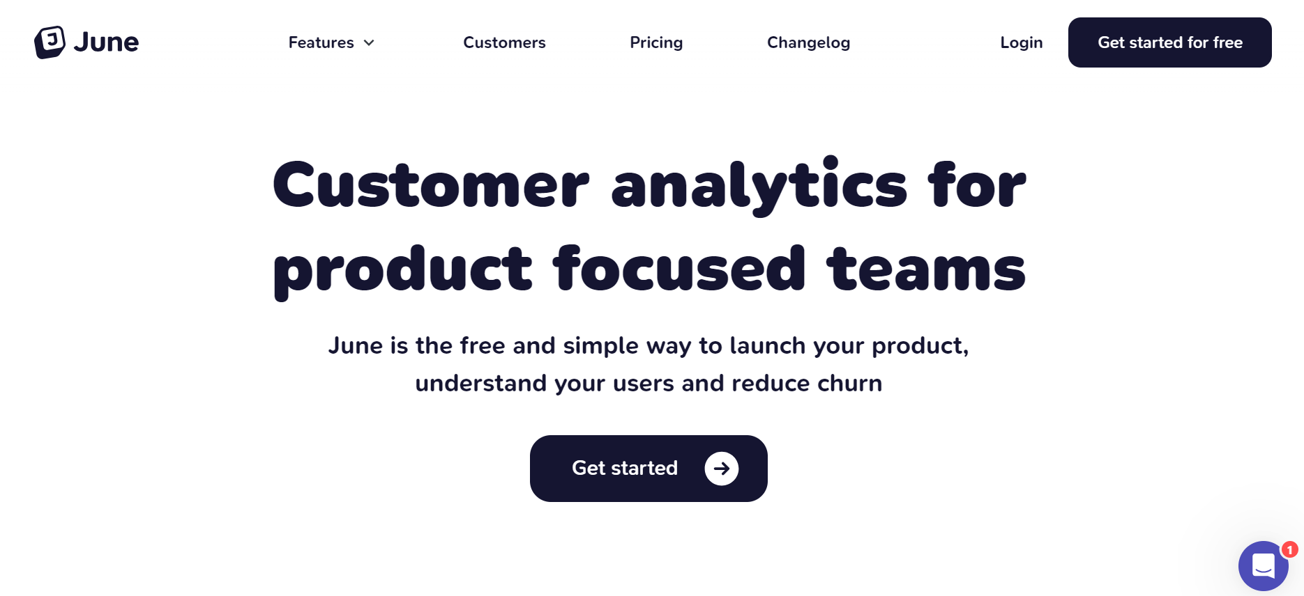 June - AI-Powered Product Analytics 