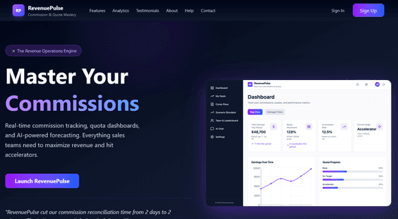 Commission calculator template 