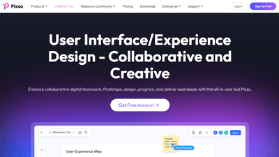 Pixso - Collaborative and Creative UI/UX Design Tool