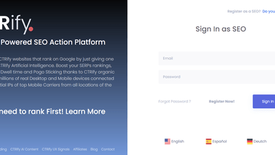 CTRify - Generate Websites Focused on SEO
