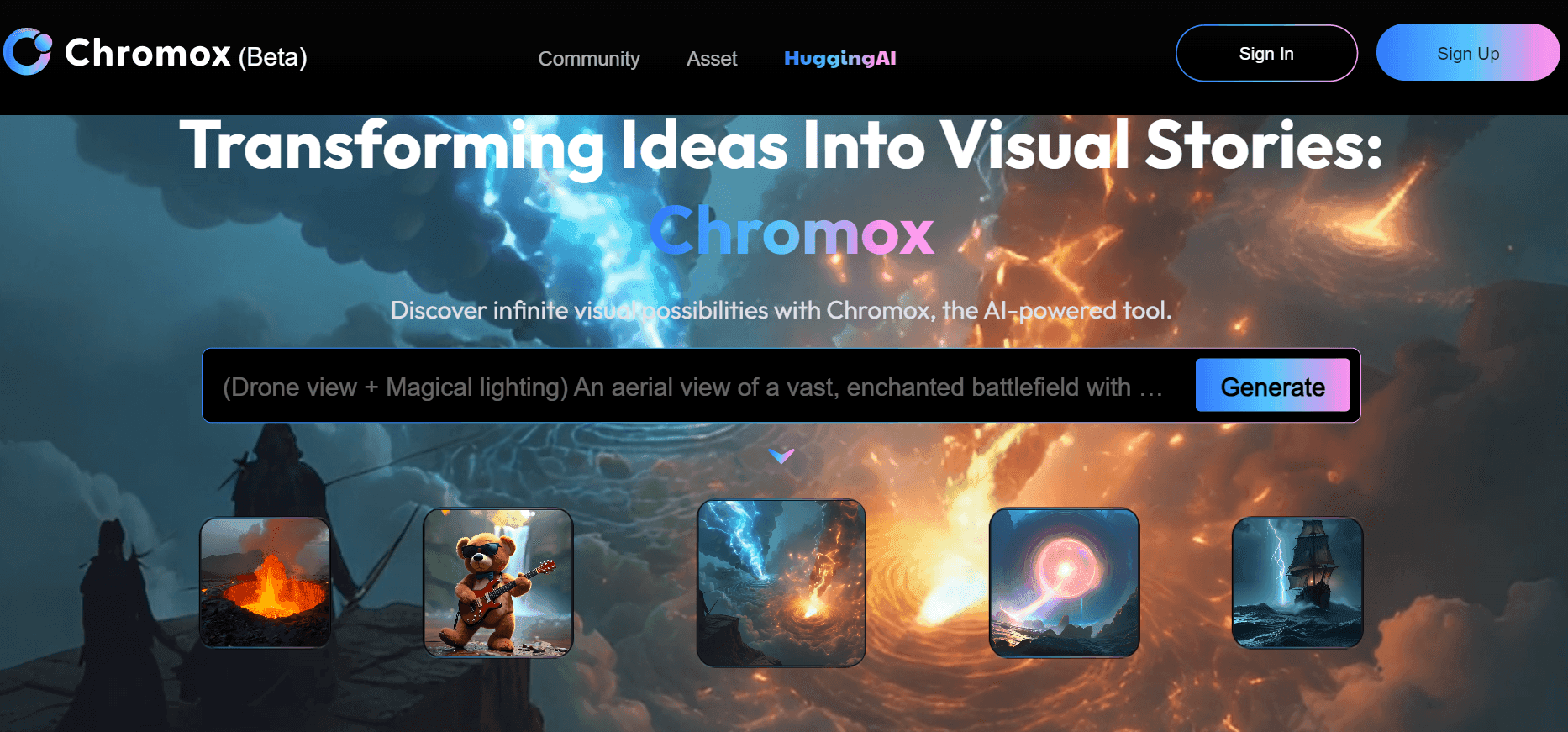 Chromox - Turn Concepts into Captivating Videos