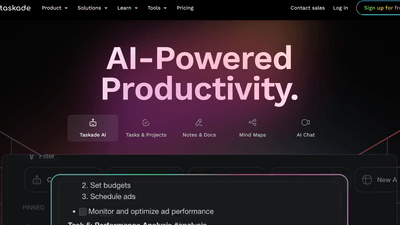 Taskade - AI Productivity Tool