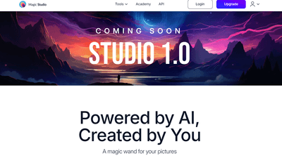 Magic Studio - AI Image Generator and Editor in 1 Platform 