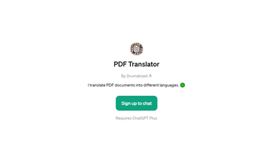 PDF Translator - Translate PDFs into the Language You Want