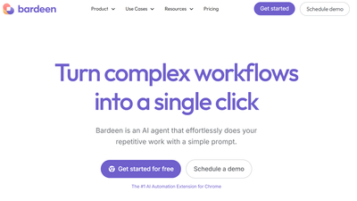 Bardeen - Automate Complicated Workflow Tasks 