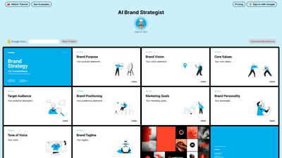 AI Brand Strategist - Elevate Your Brand’s Identity