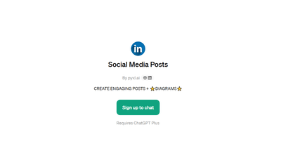  Social Media Posts - Generate Engaging Posts and Diagrams
