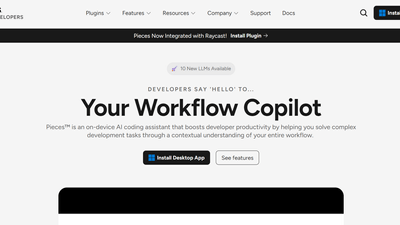 Pieces Copilot - Workflow Copilot for Developers