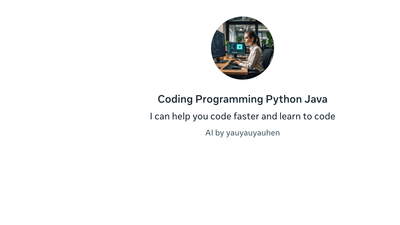 Coding Programming Python Java - Learn to Code Better and Faster