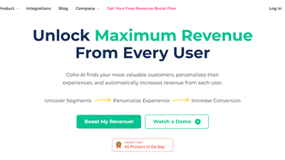 Coho AI - Streamline Your Customer Journey to Unlock Hidden Revenue Streams