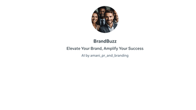 BrandBuzz - Create Unforgettable Brand Experiences