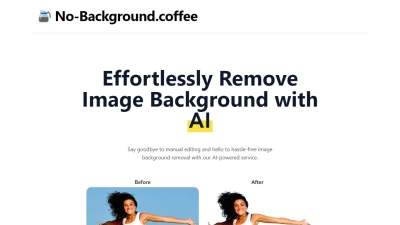No-Background.coffee - AI-powered Image Background Removal