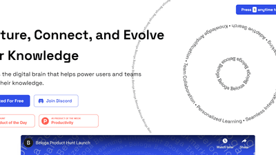 Beloga - Digital Brain and Knowledge Base for Teams