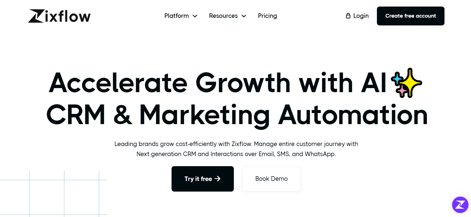 Zixflow Marketing - CRM and Marketing Automation Tool