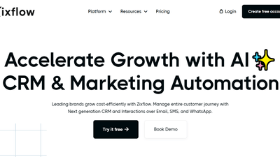 Zixflow Marketing - CRM and Marketing Automation Tool