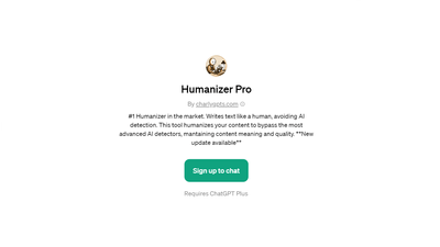 Humanizer Pro - Bypass AI Detectors with Humanized Content