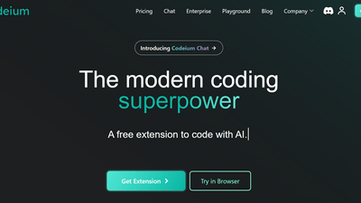 Codeium - AI Solution for Your Modern Coding Needs