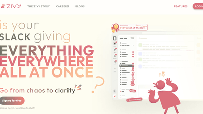 Zivy - Say Goodbye to Slack Stress and Streamline Your Workflow
