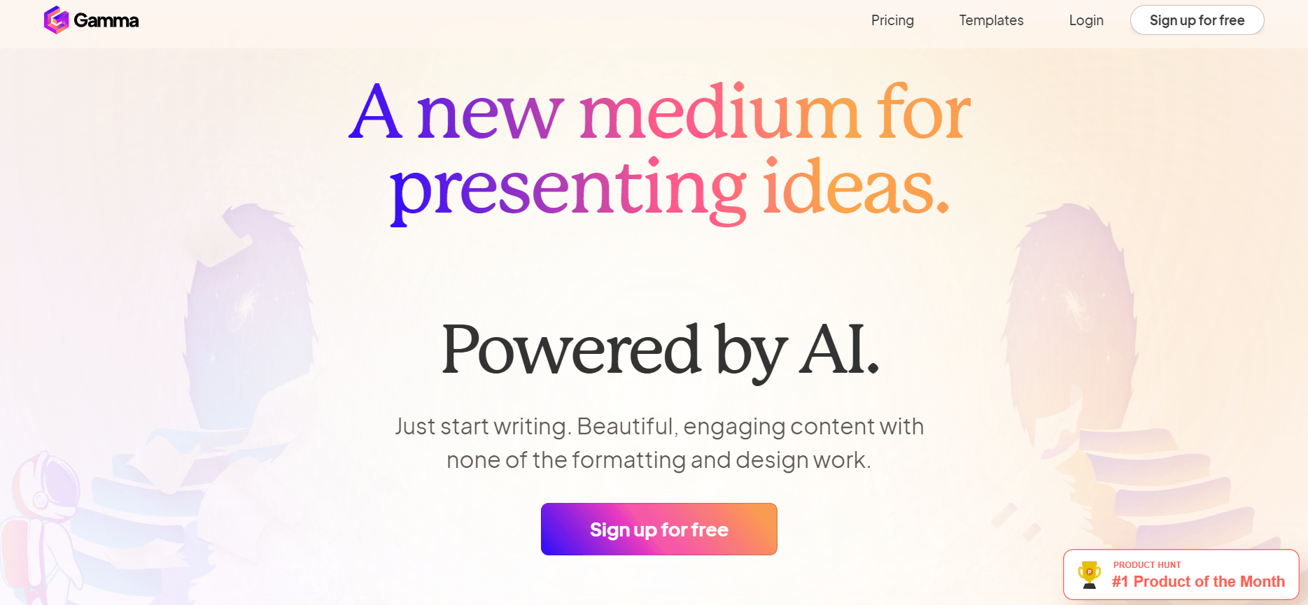 Gamma - Create Stunning Presentations, Webpages, and Documents