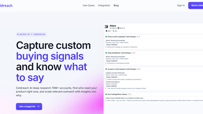 Coldreach - Get AI-Powered Insights into Leads
