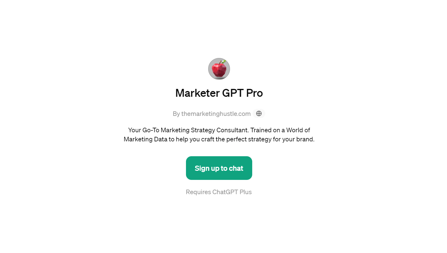 Marketer GPT Pro - Get Marketing Expertise