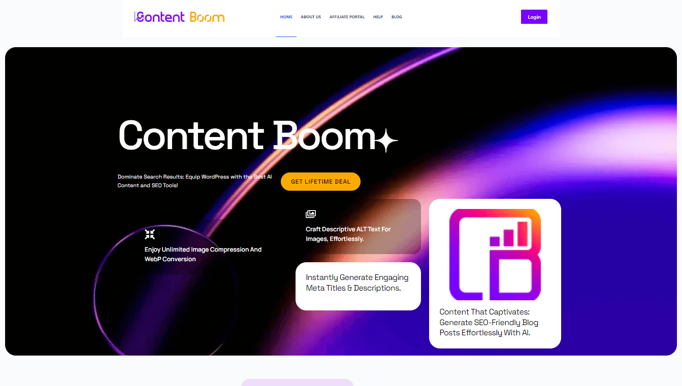 Content Boom - AI-Driven SEO Tools for WordPress