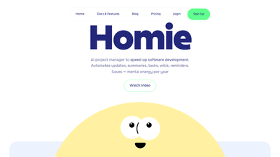 Homie - AI Project Manager for Software Teams