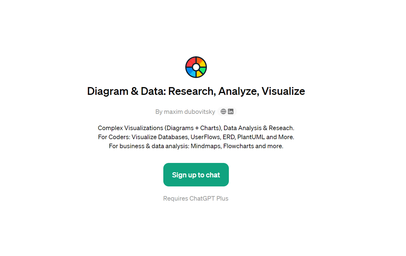 Diagram & Data: Research, Analyze, Visualize - Create Complex Visualizations