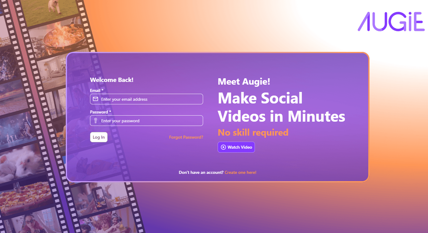 Augie Studio - AI Video Generation and Editing