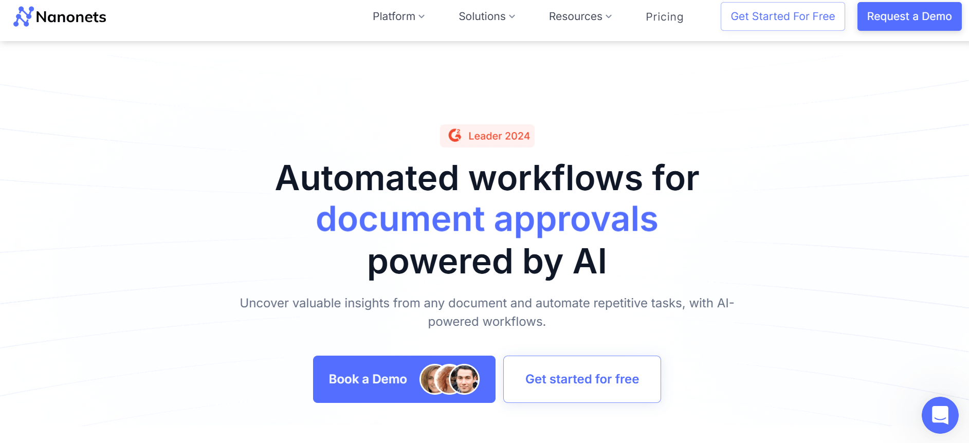 Nanonets - Extract Data & Simplify Workflows for More Efficiency