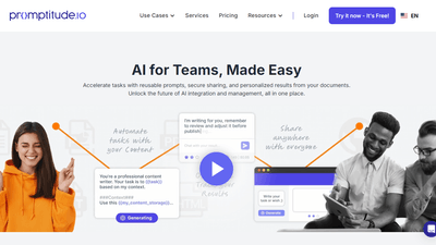 Promptitude - AI for Teams Made Easy