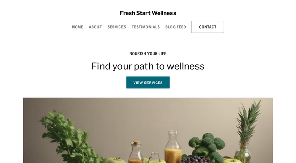 Nutritionist website