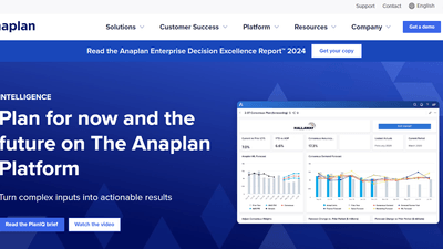 Anaplan - AI-Powered Insights for Future-Proof Planning and Smarter Decisions