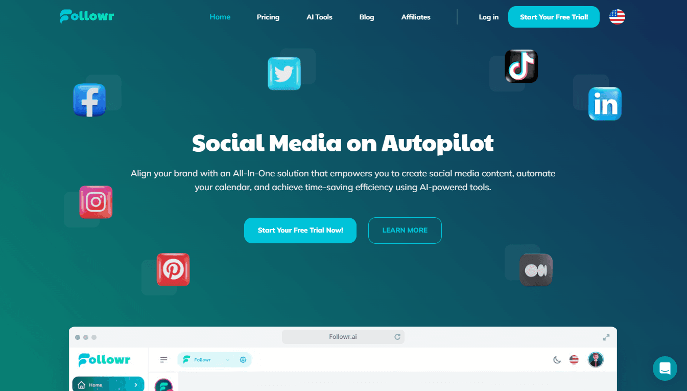 Followr - Your AI-Powered Social Media Management Solution