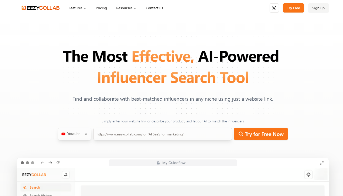 EezyCollab - A Smarter Way to Find Influencers