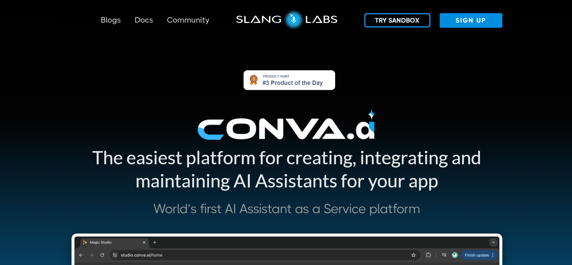 Conva.AI - Platform for Creating AI Assistants