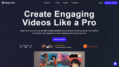 Magic Hour AI – Create Professional-Quality Videos with Ease