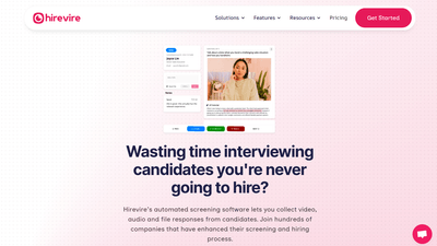 Hirevire - Automated Screening for Faster Hiring