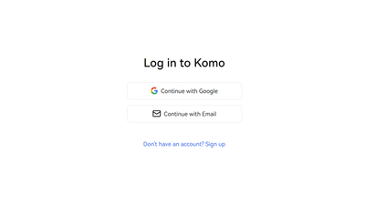 Komo Search - AI-Powered Search Engine with No Ads