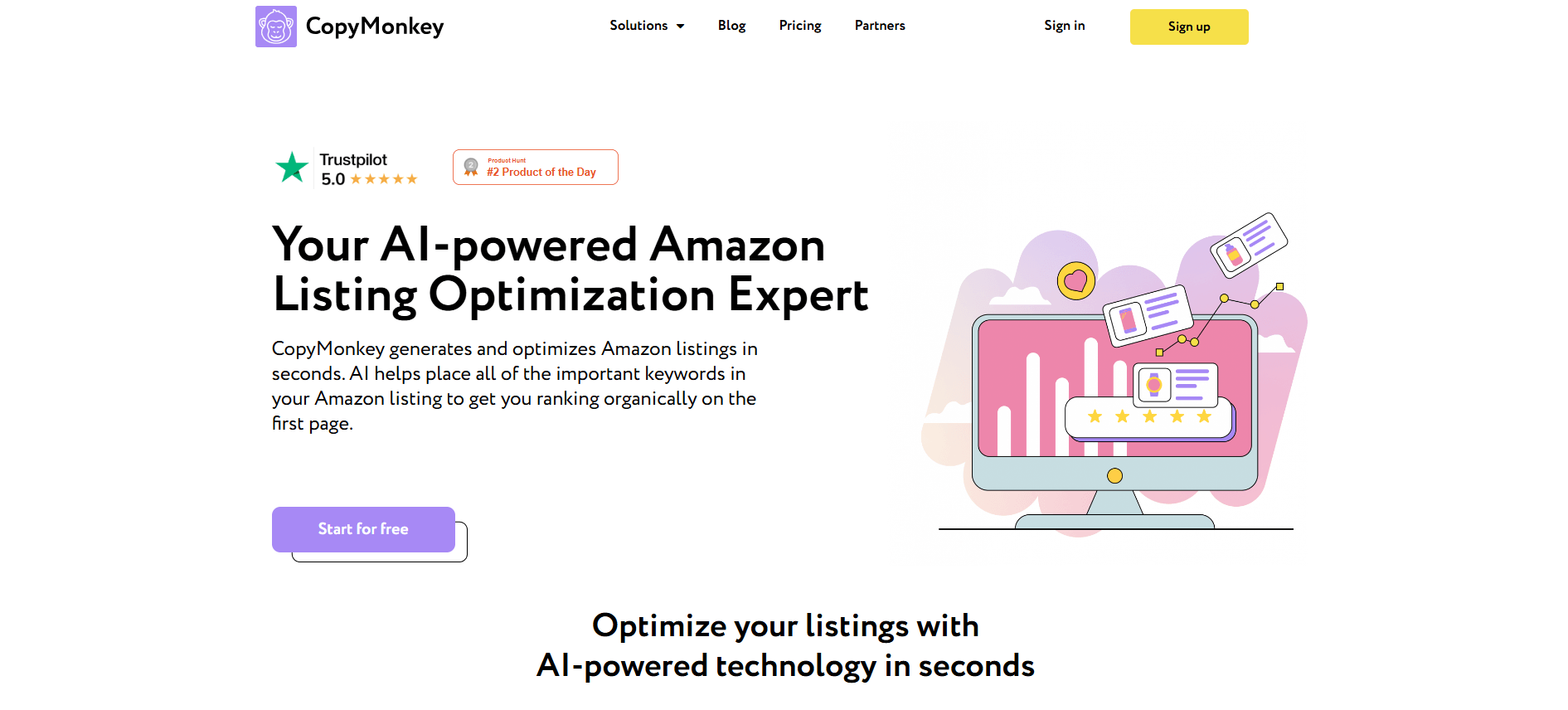 CopyMonkey - AI-Driven Listing Optimization in a Flash