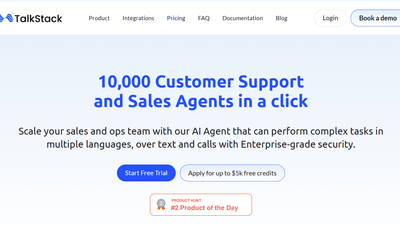 TalkStack - AI Agent That Unlocks 24/7 Sales & Support