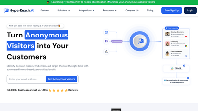 GoZen HyperReach.Ai - Visitor Tracking & AI Email Personalizer