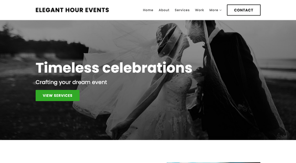 Event planner website